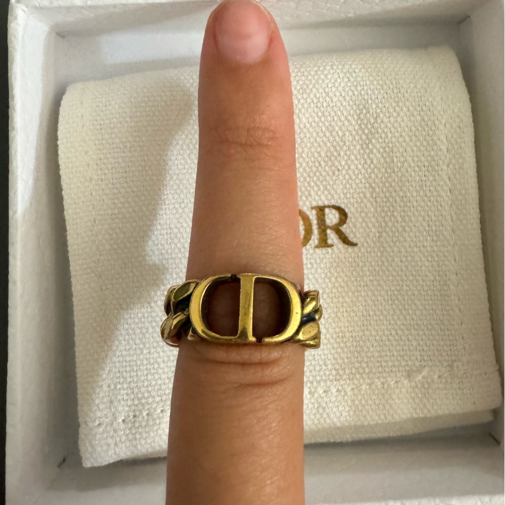 Dior CD Icon Chain Link Ring